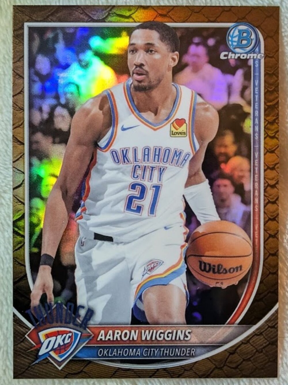 2025 Topps AARON WIGGINS #BCV-186